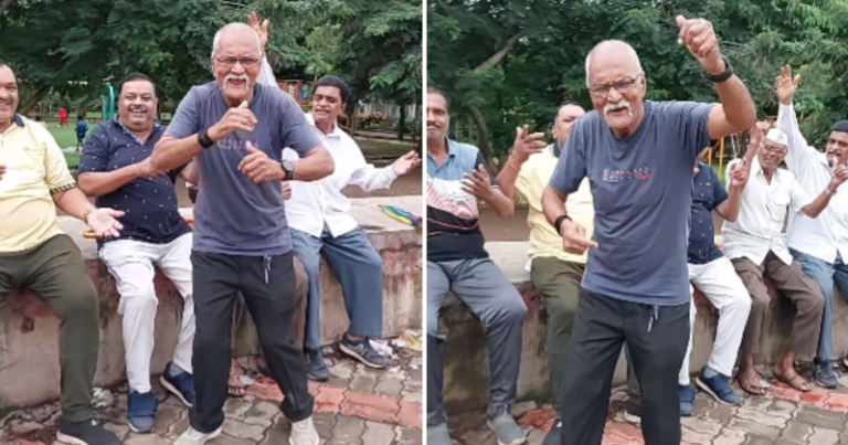 An old man’s sweet dance to ‘Uden Jab Jab Zulfen Teri’ goes viral