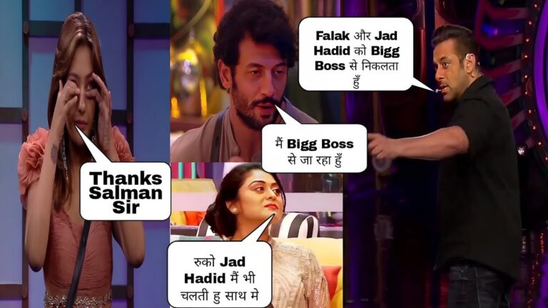 Bigg Boss Ott 2 Double Elimination: Falak and Jad Hadid receive fewer votes