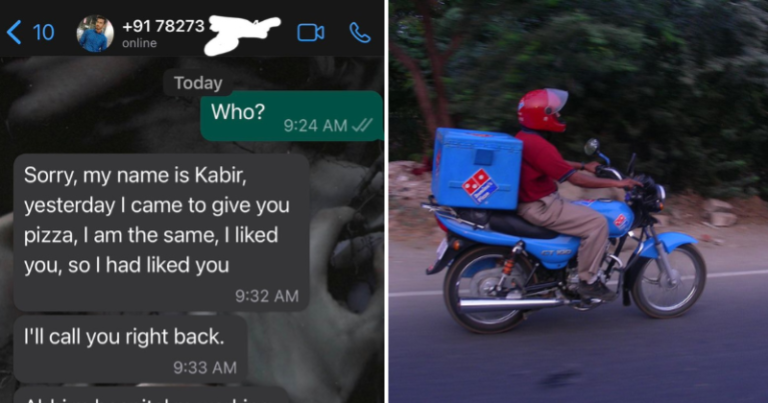 Domino’s delivery man proposes to customer on WhatsApp, case goes to police after tweet goes viral