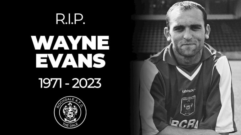 How did Wayne Evans die?  Walsall and Rochdale pay tribute