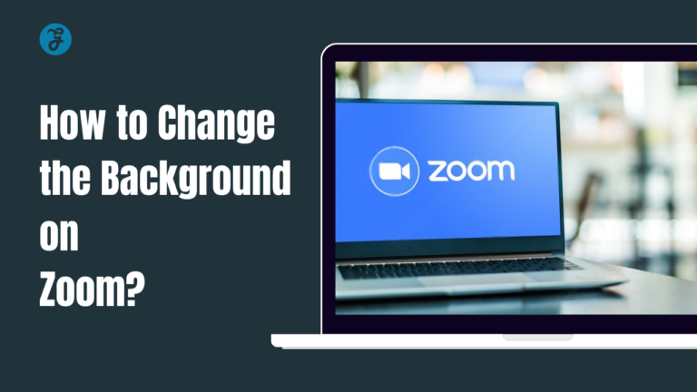 how to change background on zoom