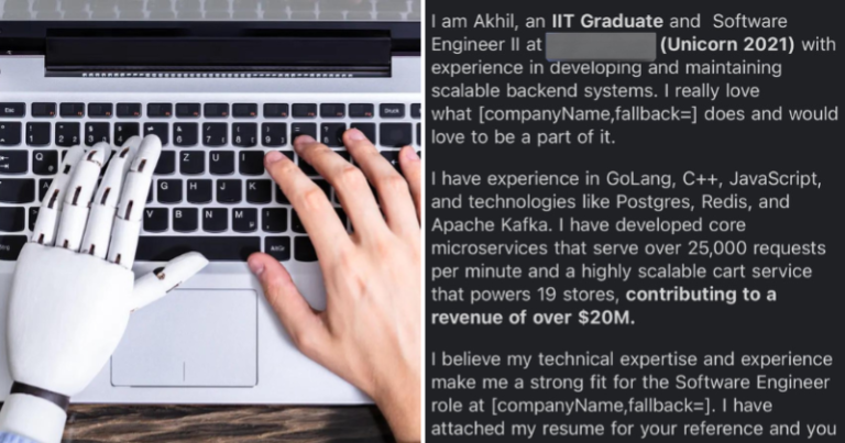 ‘Insert Company Name’: IIT Graduate Uses AI To Create Cover Letter, Gets Arrested For Real