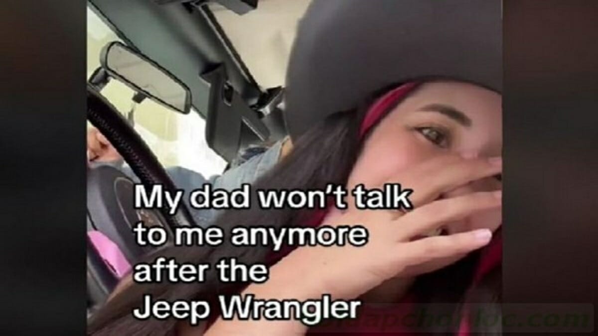 Jeep Wrangler girl viral video