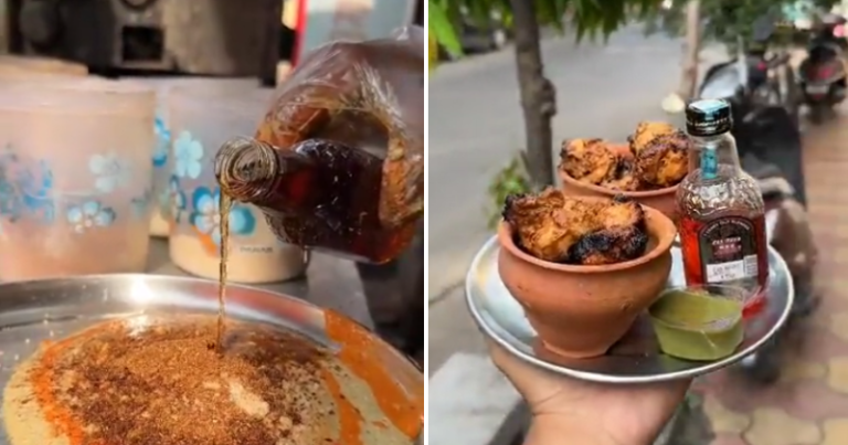 Kolkata street vendor selling ‘alcohol kebab’ goes viral, internet draws mixed reactions