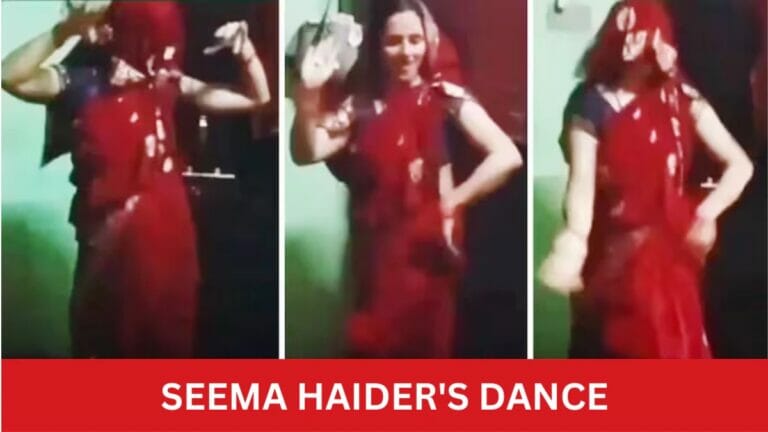 LOOK: Seema Haider’s dance video in red saree goes viral