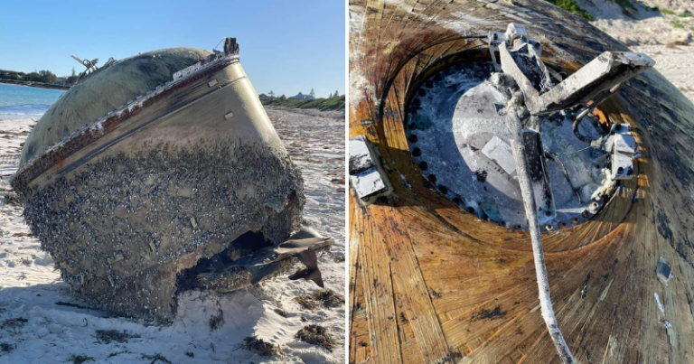 Mysterious object washes up on a remote Australian beach, the internet thinks it could have links to Chandrayaan-3