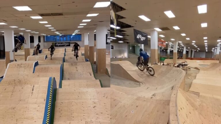 New Indoor Bike Park Opens in Vancouver Mall – Largest Indoor Bike Park in BC