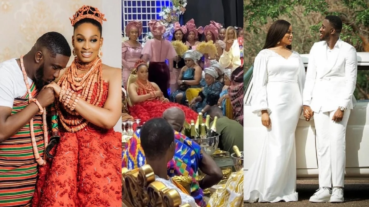 Pastor Enoch Wedding Photos & Videos: Accra CEYC Marries Nigerian Lover In Grand Luxury Wedding