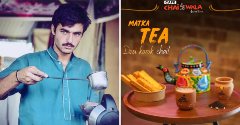 Remember it?  Blue-eyed Chaiwala from Pakistan opens a cafe in London