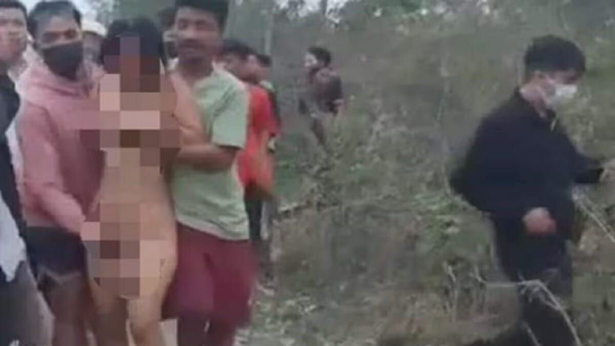 SEE: Manipur woman paraded Original video viral link on Reddit and Twitter