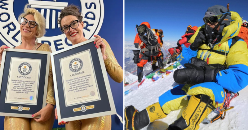 Scaling New Comedy Heights: 2 Women Break World Record With Stand-Up Act At Everest Base Camp