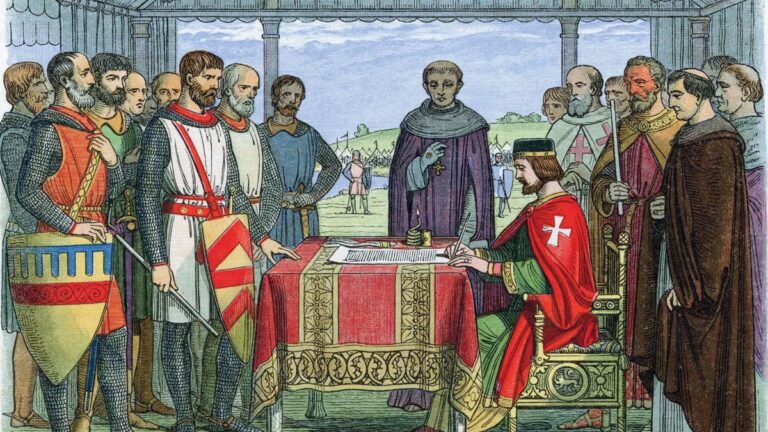 The Magna Carta is a historical incident associated with which country