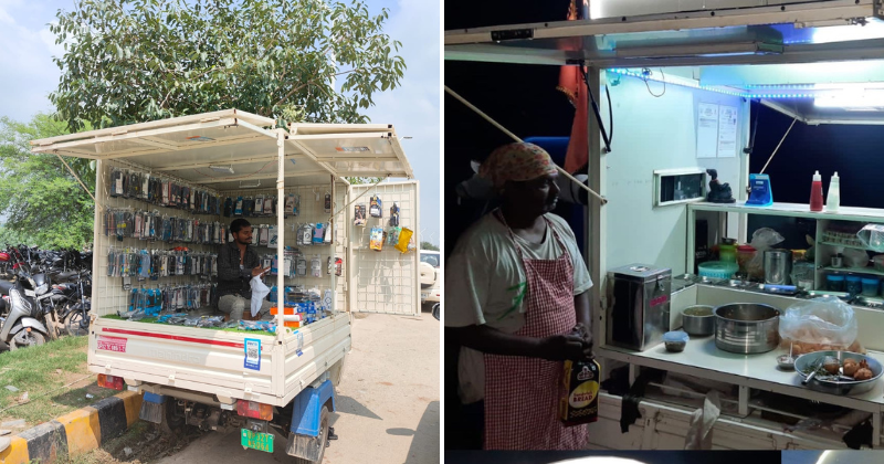 The Shop-on-Wheels experience: electric vehicles that can be converted into Bhel shops