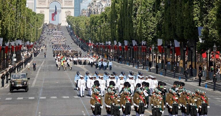 Watch: Indian Army march in ‘Saare Jahan Se Achcha’ at Bastille Day parade in France