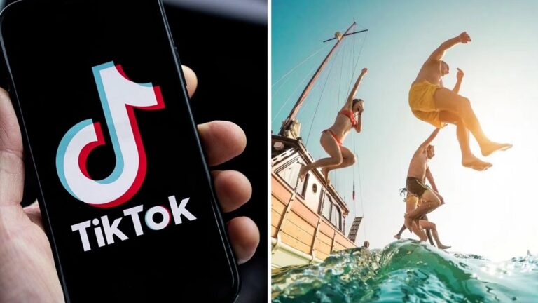 Tiktok Boat Jumping Challenge