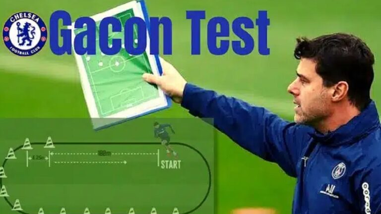 What is the Gacon test?  How does Pochettino use it in the Chelsea squad?