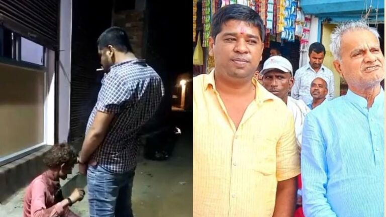 Who is Pravesh Shukla, a Bjp worker caught on camera urinating on a tribal man?