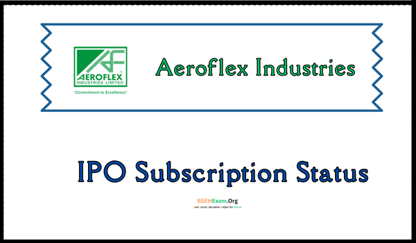 Aeroflex Industries IPO Subscription Status