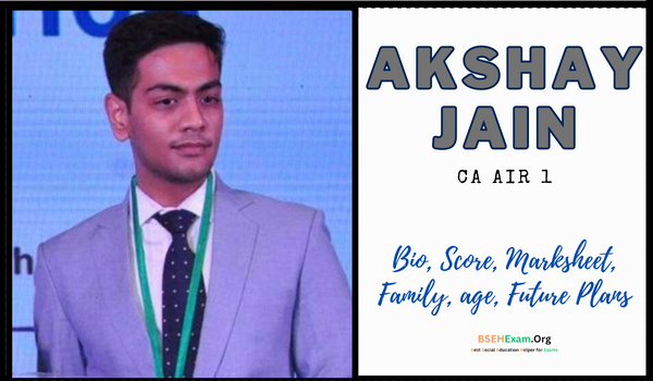Akshay Jain (CA AIR 1) Bio