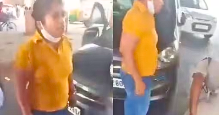Caught On Camera: Shocking Video Of Delhi Woman Attacking On-Duty Cop Goes Viral