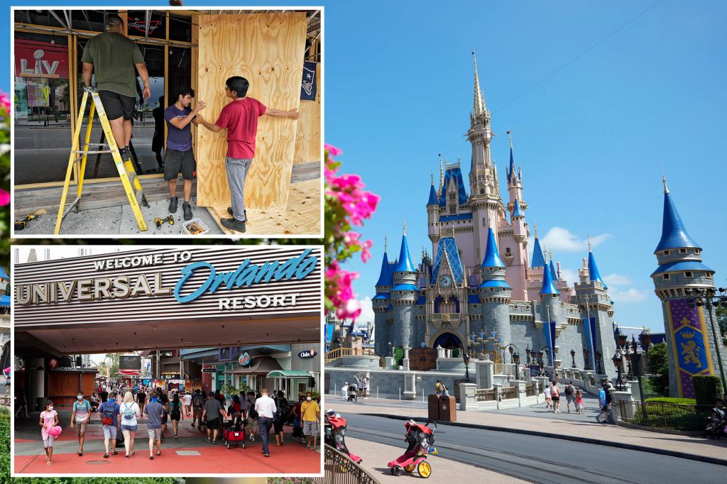 Disney World, other theme parks announce attraction closures as Hurricane Idalia hits Florida