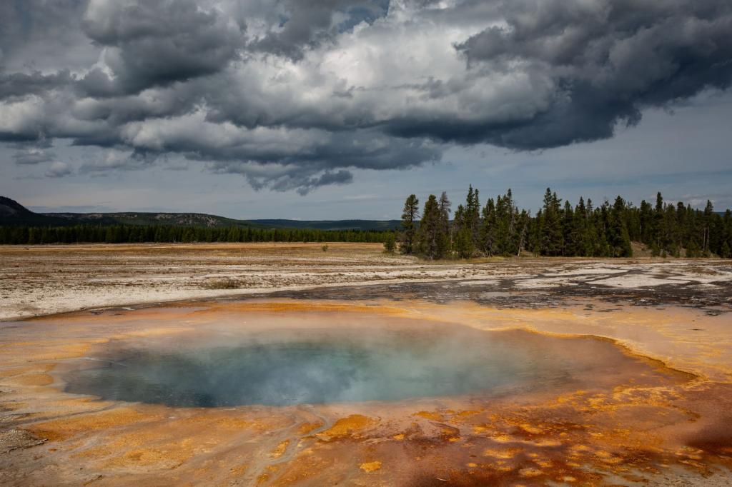 Drunk Michigan man walks into Yellowstone hot springs and is banned from the park