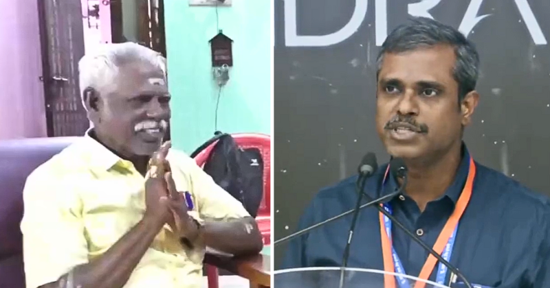 Feeling Proud Desi Dad: Project Director P Veeramuthuvel's Father Cries After Chandrayaan-3 Landing