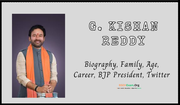 G. Kishan Reddy Biography