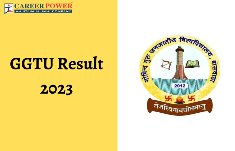 GGTU 2023 result available, B.COM 1st, 2nd and MBA Sem-1 exam results link