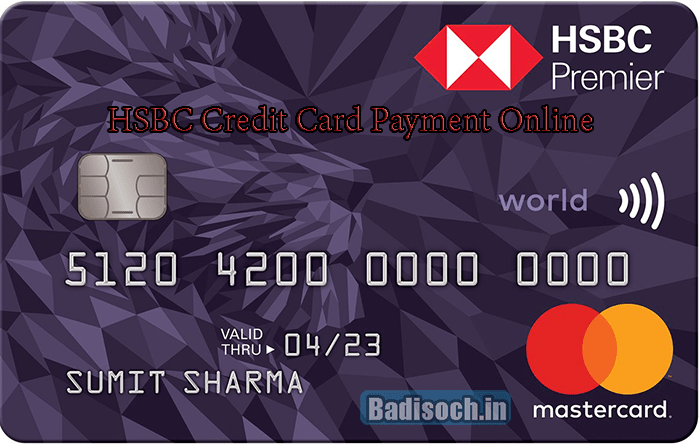 HSBC Credit Card Payment Online