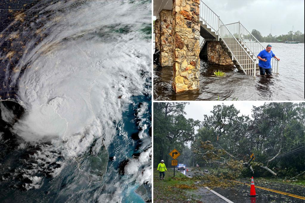 Hurricane Idalia hits Florida with catastrophic flooding and nearly 270,000 people were left without power;  officials warn areas will not be habitable for "months"