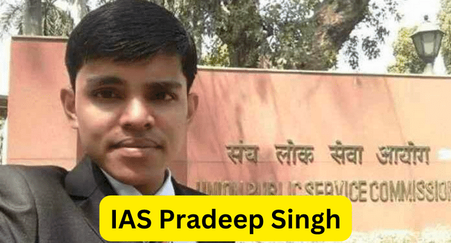 IAS Pradeep Singh Bio