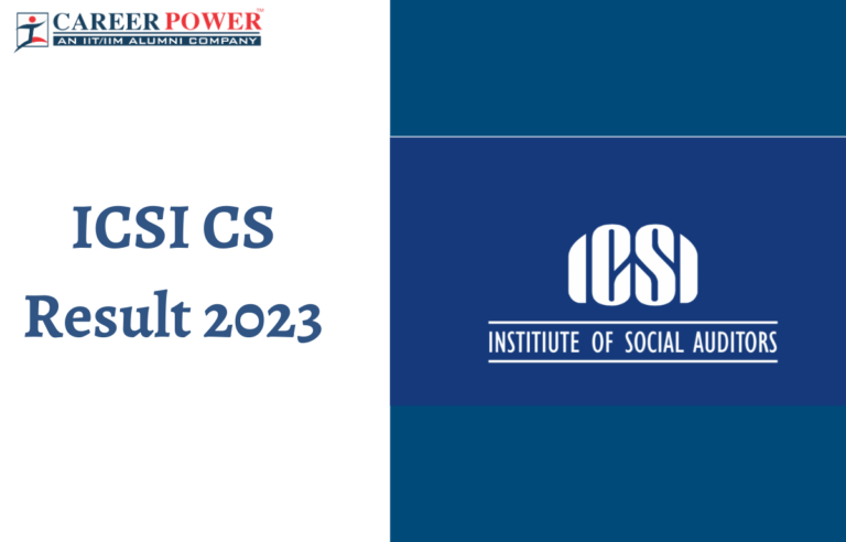 ICSI CS Result 2023 Out, CS Professional and Executive Result Link_30.1