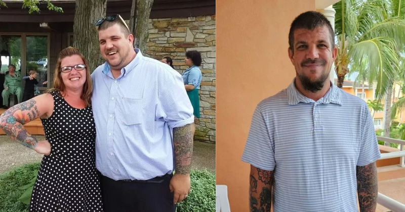 Incredible Transformation: US Man Goes From 5XL To Half His Size