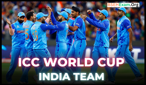 ICC World Cup India Team