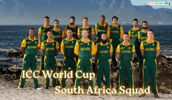 ICC World Cup South Africa Squad