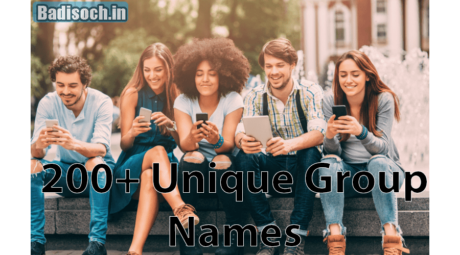 200+ Unique Group Names