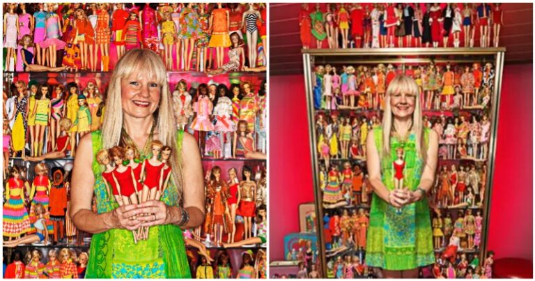 Meet The German Woman With A Record-breaking Collection Of 18,500 Barbie Dolls