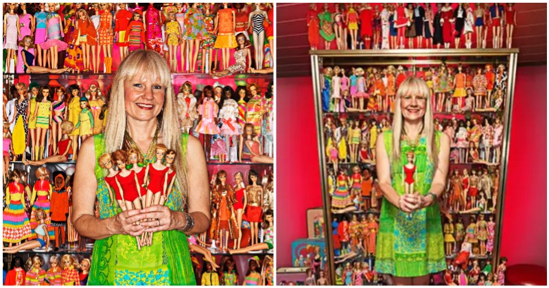 Meet The German Woman With A Record-breaking Collection Of 18,500 Barbie Dolls