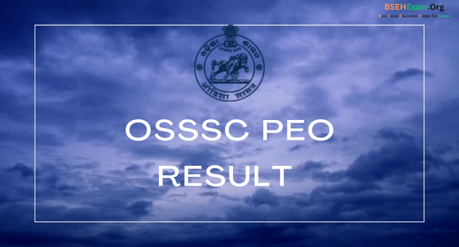 OSSSC PEO Result
