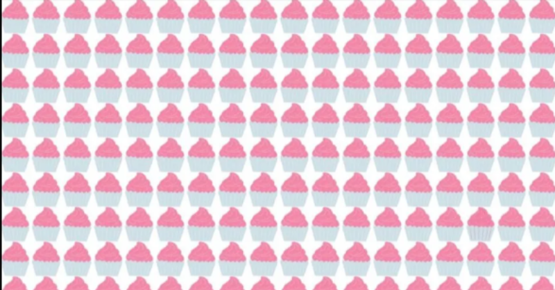 Optical Illusion: Can You Spot Any Cupcakes Here In Less Than Five Seconds?