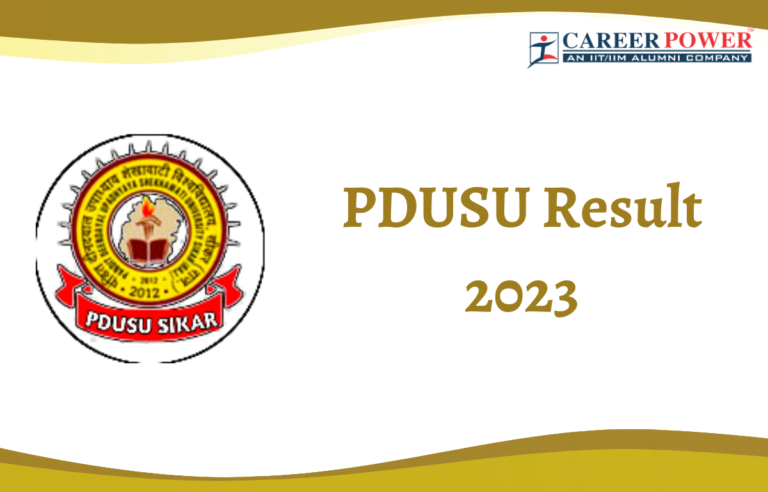 PDUSU Result 2023 Out, BA, B.Sc, B.Com, MA, M.Sc and M.Com Year Results Link