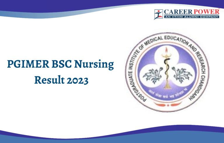 PGIMER BSc Nursing Result 2023 Out, Nursing Merit List PDF Link_30.1