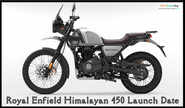 Royal Enfield Himalayan 450 Launch Date