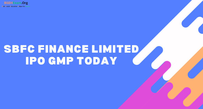 SBFC Finance Limited IPO GMP today, underwriting, review, lot size, rating