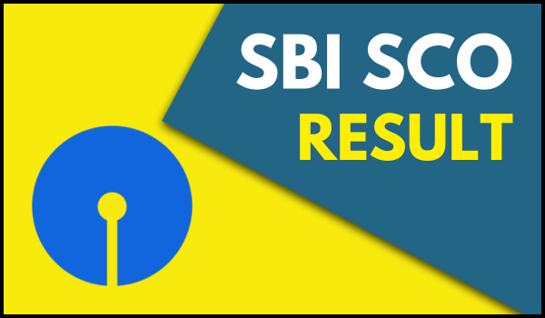 SBI SCO Result