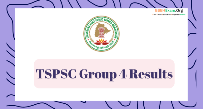 TSPSC Group 4 Results