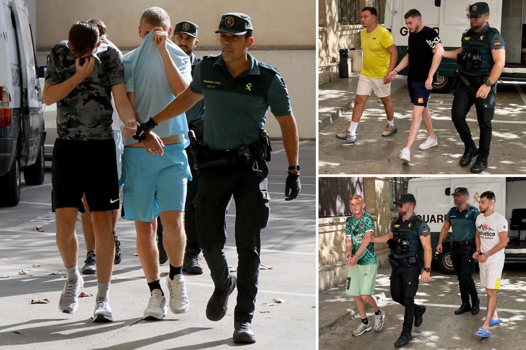 Three UK men accused of gang-raping a tourist in latest Mallorca sexual assault