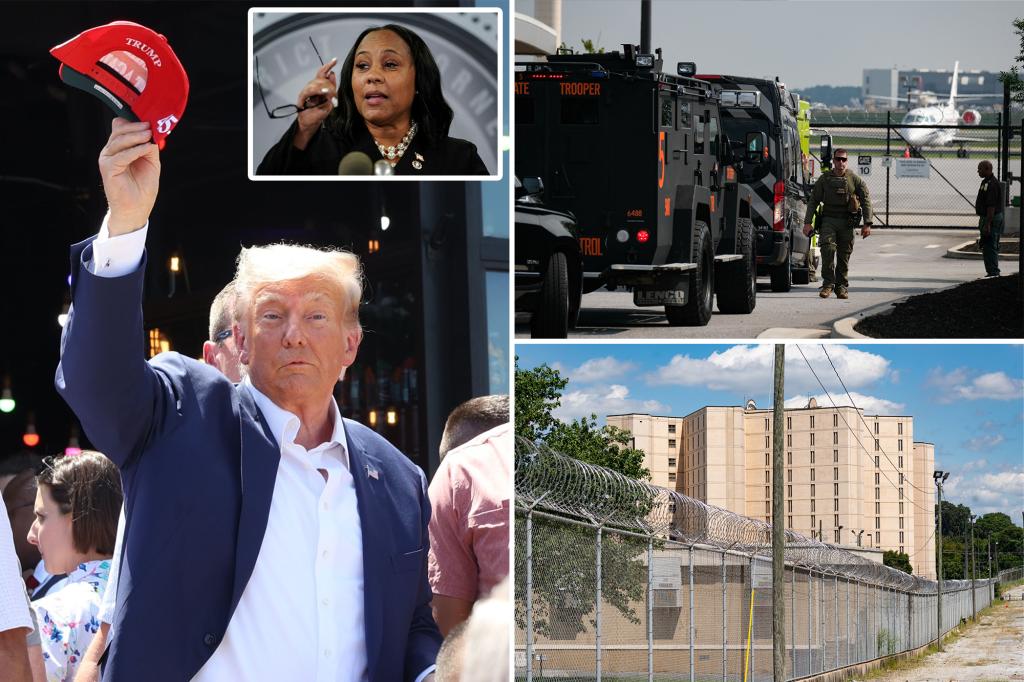 Trump will be committed to an overcrowded, violent and bug-infested Georgia jail: "It's disgusting."  He's dirty.  He is dangerous '