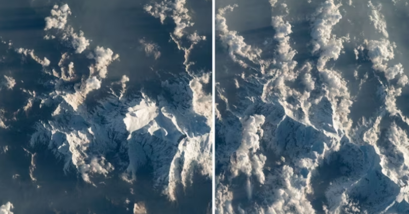 UAE Astronaut Treats The World To A Mesmerising View Of The Himalayas From Space, See The Pics Here
